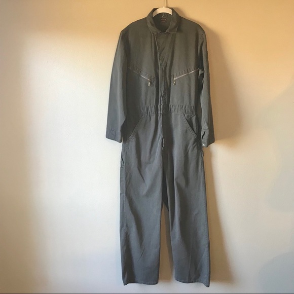 green mechanic jumpsuit